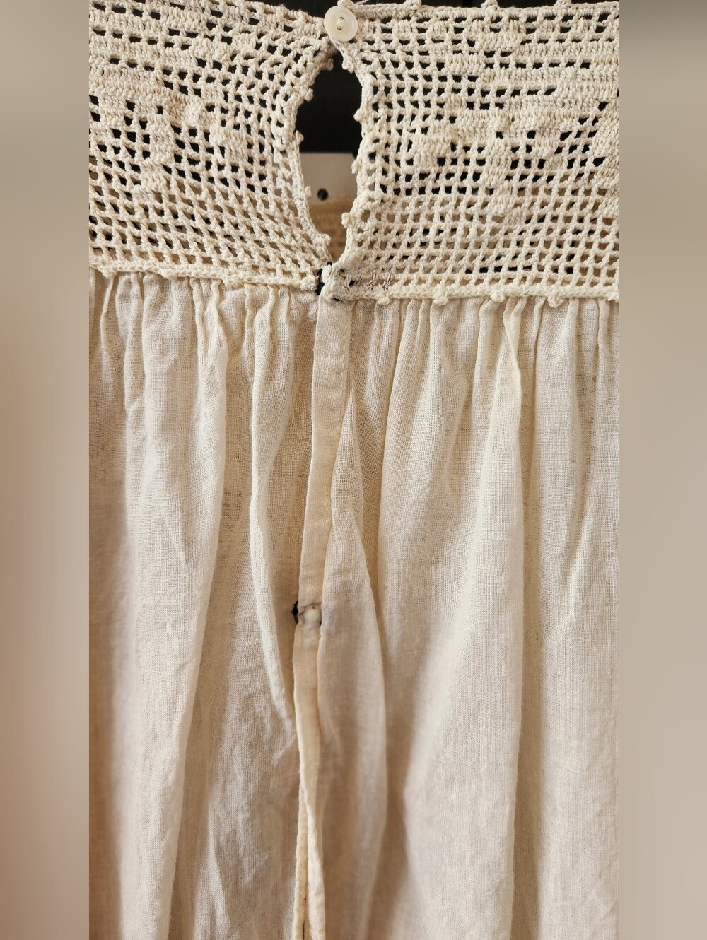 Magnolia Pearl Love Crochet Neckline Top - Picture 7 of 7